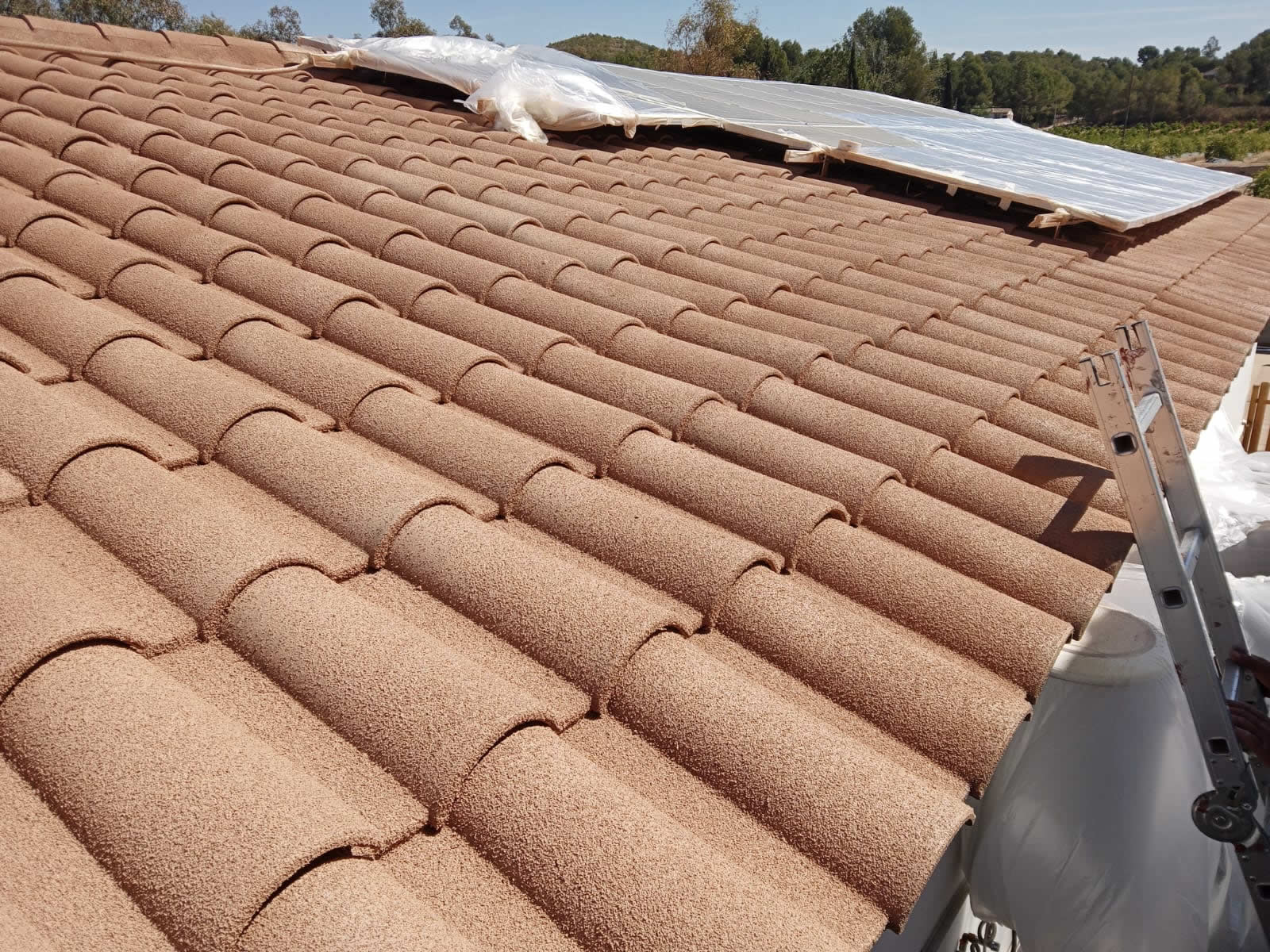 Aislamientos con corcho proyectado